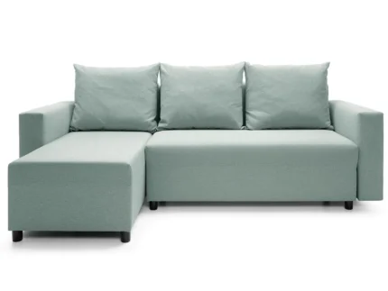 Pistachio Green Oslo Corner Sofa Bed