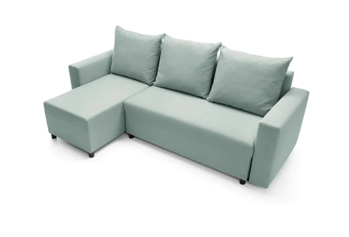 Pistachio Green Oslo Corner Sofa Bed - Image 6