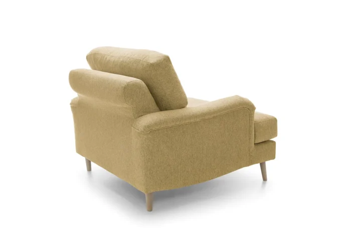 Harper Chenille Armchair | Brown - Image 3