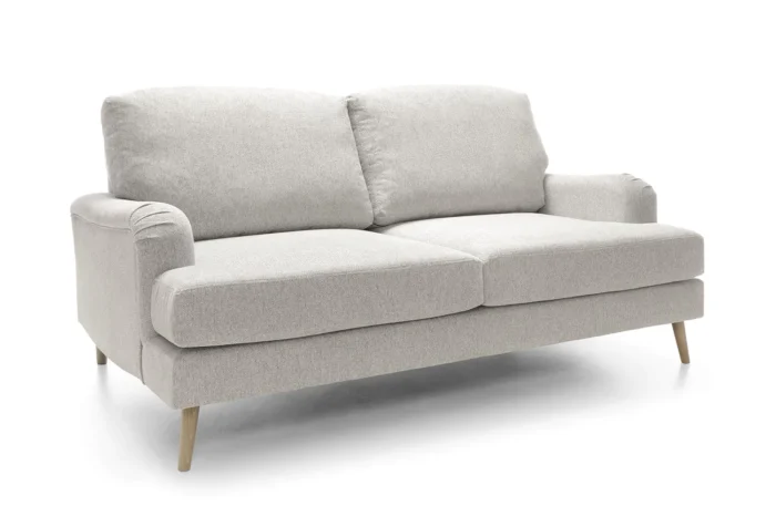 Harper Chenille 3 Seater Sofa | Cream - Image 7