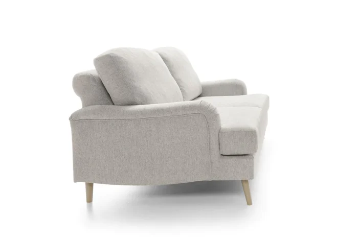 Harper Chenille 3 Seater Sofa | Cream - Image 6
