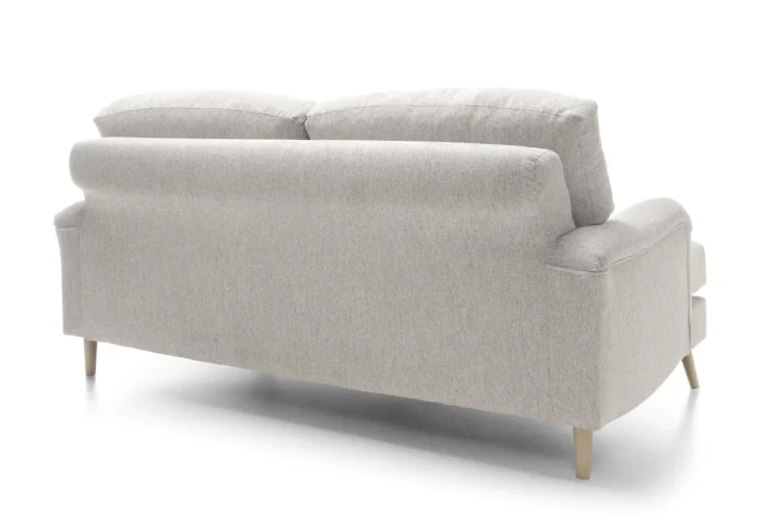 Harper Chenille 3 Seater Sofa | Cream - Image 4