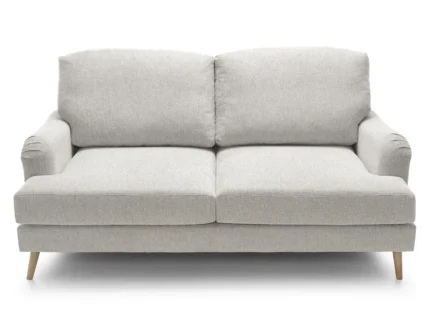 Harper Chenille 3 Seater Sofa | Cream