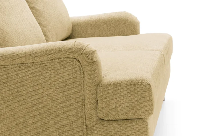 Harper Chenille 3 Seater Sofa | Brown - Image 2