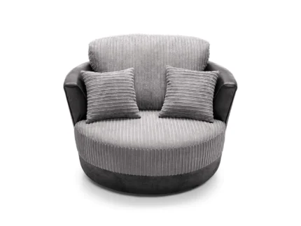Samson Swivel Chair| Black