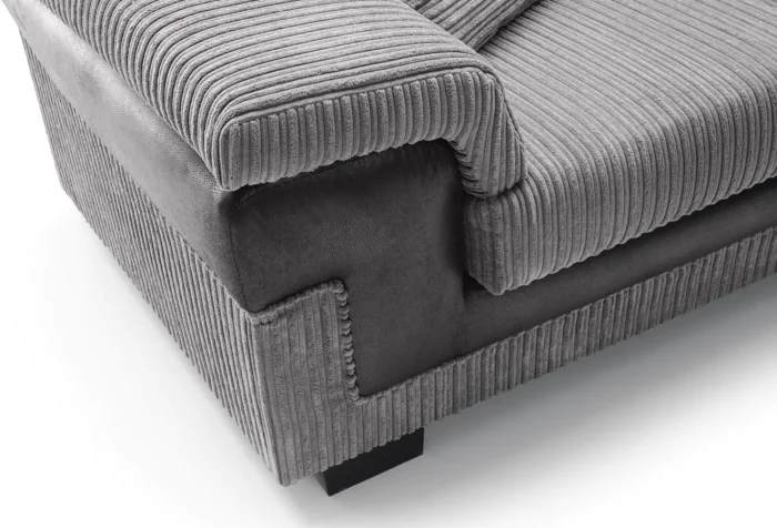 Samson 2 Seater Sofa | Black - Image 3