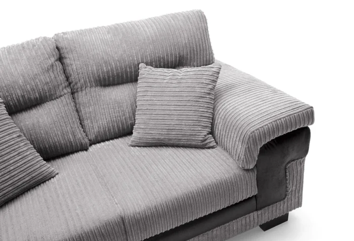 Samson 2 Seater Sofa | Black - Image 2