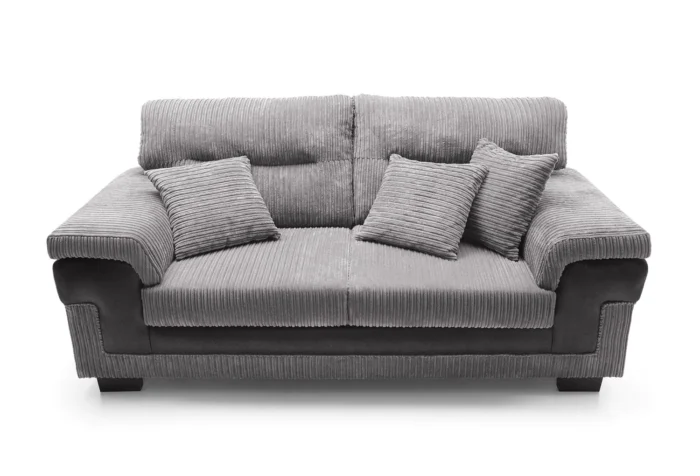 Samson 3 Seater Sofa | Black - Image 5