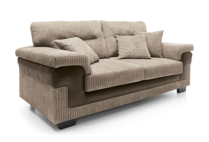 Samson 3 Seater Sofa | Brown - Image 8
