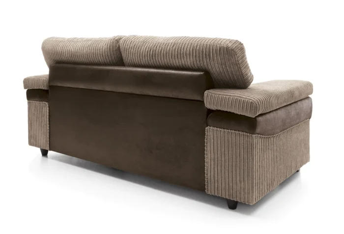 Samson 3 Seater Sofa | Brown - Image 7