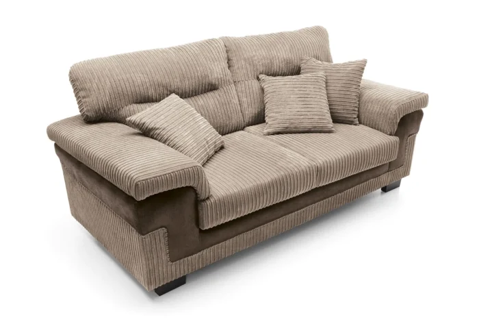 Samson 3 Seater Sofa | Brown - Image 6