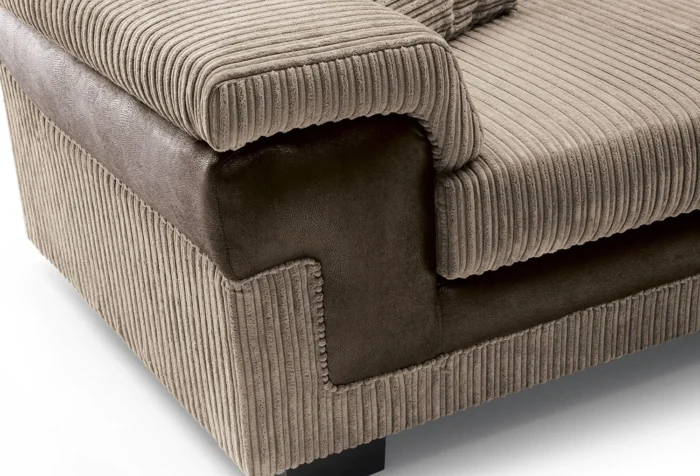 Samson 3 Seater Sofa | Brown - Image 3