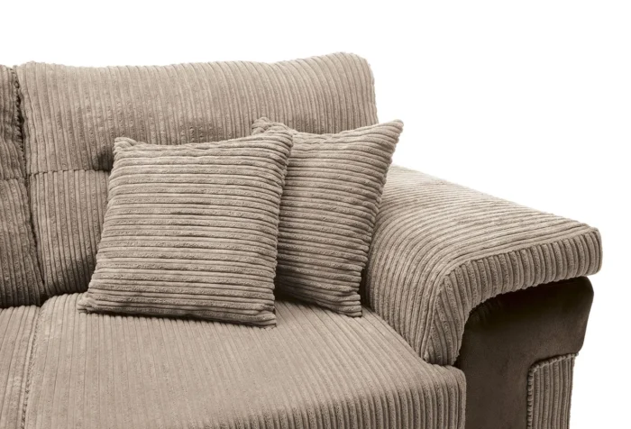 Samson 3 Seater Sofa | Brown - Image 2