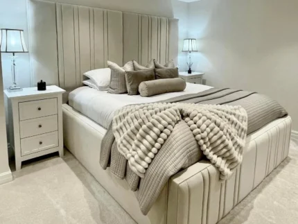 Selena Bed High Base Bed | Optional Ottoman Storage Bed | The Bed Store