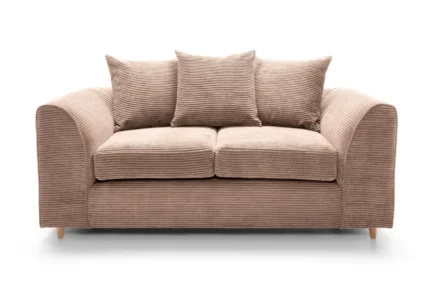 Jumbo Cord 2 Seater Sofa | Brown