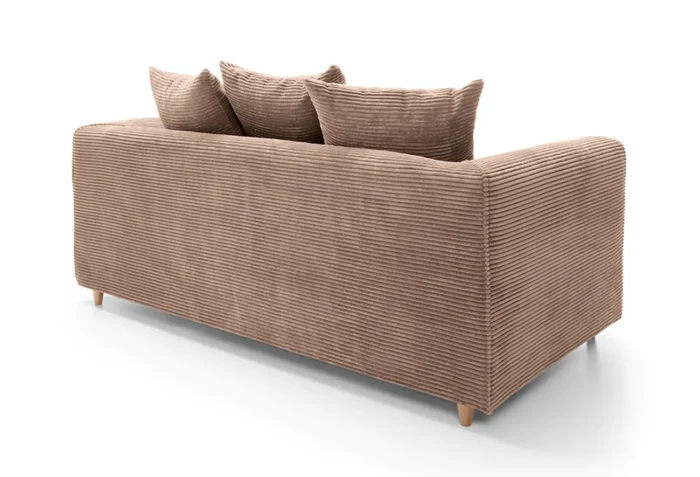 Jumbo Cord 2 Seater Sofa | Brown - Image 8