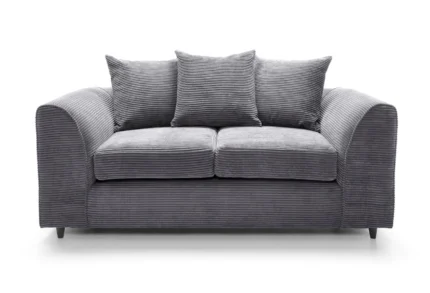 Jumbo Cord 2 Seater Sofa | Grey