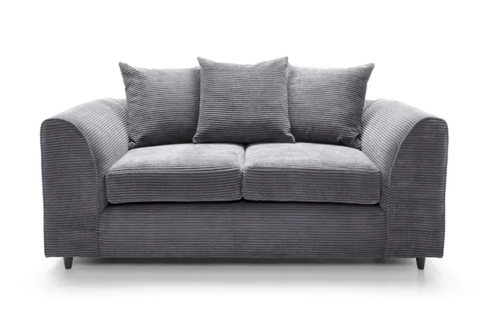 Jumbo Cord 2 Seater Sofa | Grey