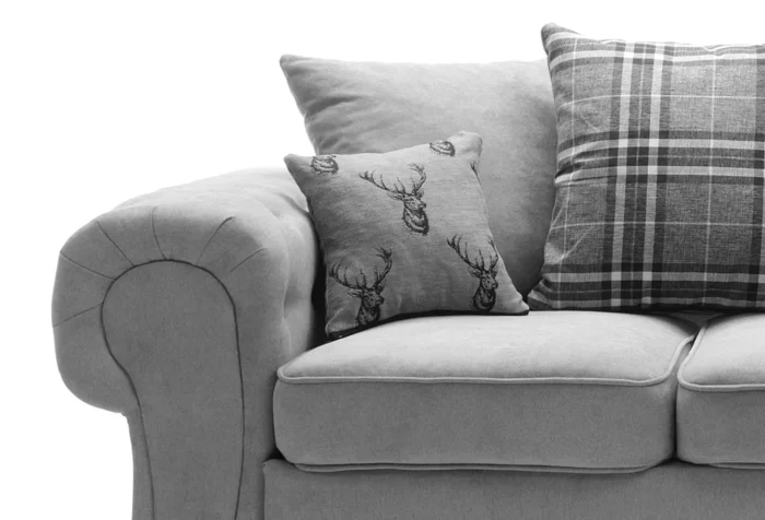 VERONA CHENILLE CORNER SOFA - Image 4