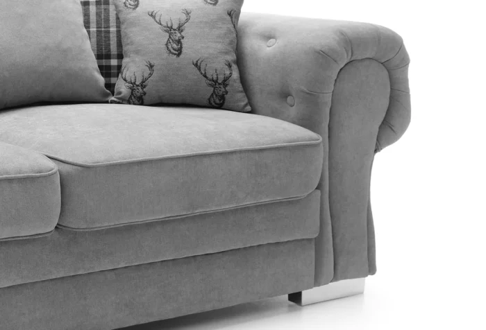 VERONA CHENILLE 3 SEATER SOFA - Image 2